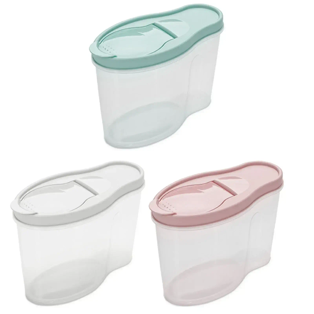 Контейнер пластиковый пищевой «Альто» 1,4л для сыпучих продуктов в ассортименте С282