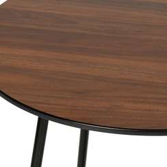 Кофейный стол Caliopa Ø60х53 см, темный орех