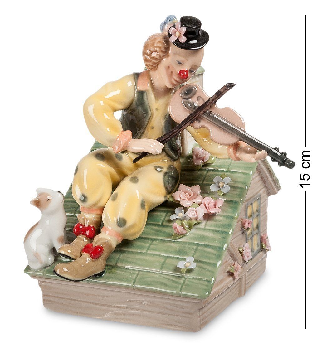 CMS-23/31 Муз. фигурка «Клоун-скрипач на крыше» (Pavone)