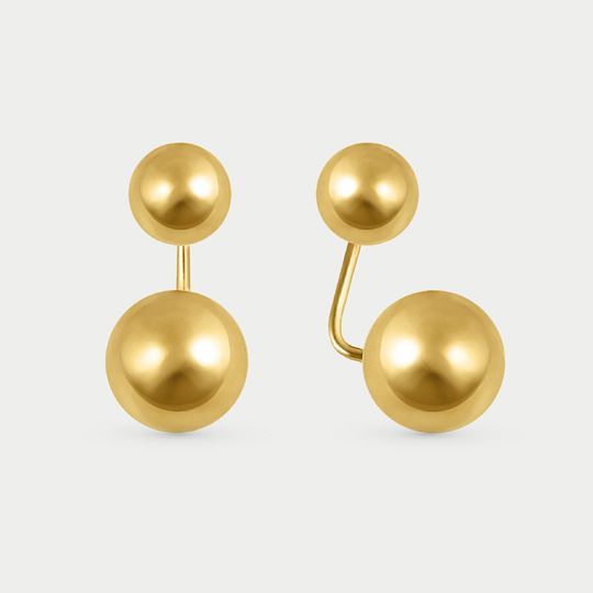 Серьги золотые