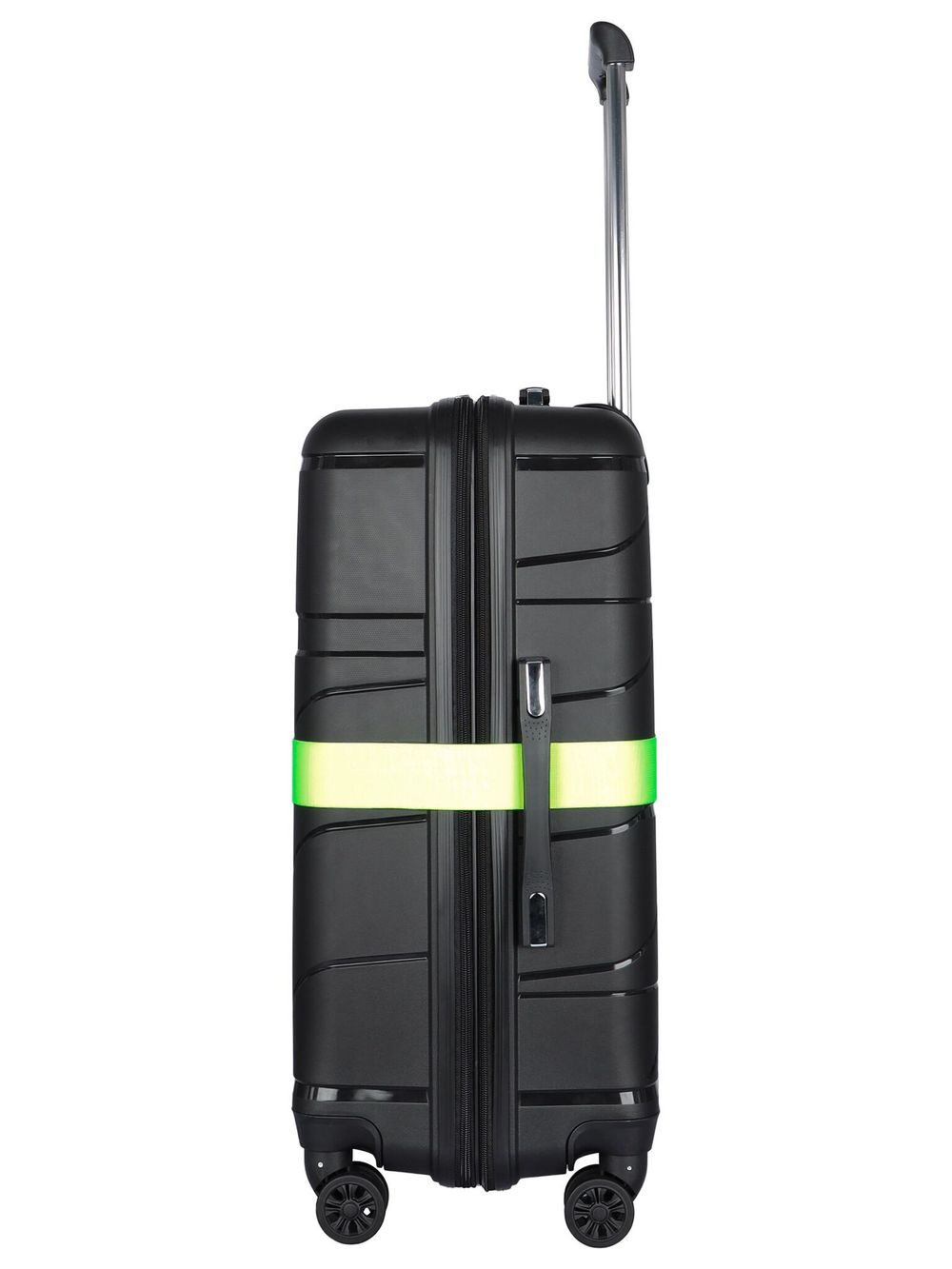 Чемодан 464 / Полипропилен / С Ремнем