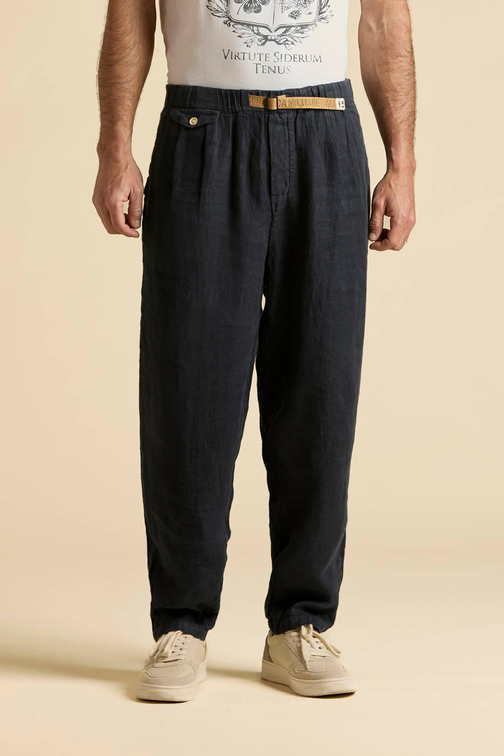 Брюки изо льна