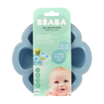 Силиконовая форма для выпечки и заморозки BEABA 6х90 мл голубая