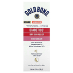 Gold Bond, Medicated Diabetics', крем для ухода за сухой кожей для ног, 96 г (3,4 унции)