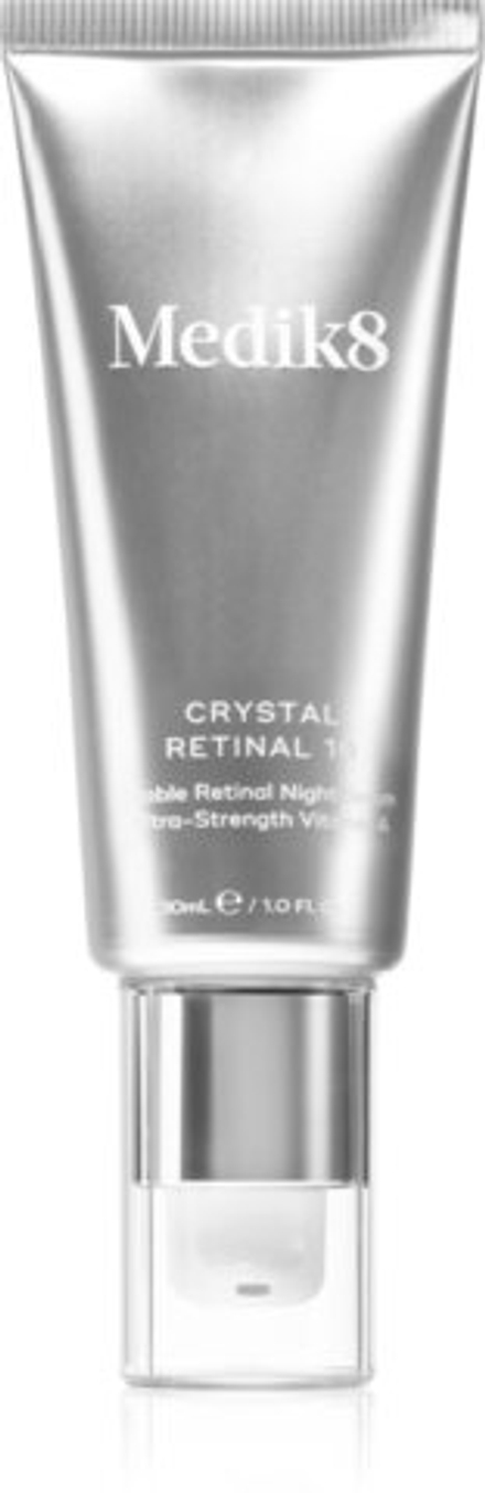 Medik8 Crystal Retinal 10 - омолаживающая ночная сыворотка с витаминами А и Е /   30  ml  / GTIN 818625021740