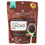 Navitas Organics, органические ядра какао-боба, без подсластителей, 227 г (8 унций)