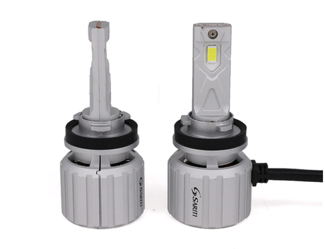 Светодиодные лампы H8/H9/H11/H16 Sariti P7 с вентилятором, 12V, 70W, 5500K, CUstomizet 3570 (комплект, 2шт)