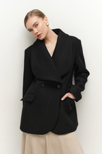 Жакет пальто приталенный