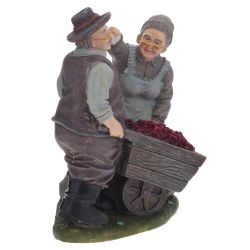 GAEM Фигурка декоративная "Бабушка с дедушкой", L18 W14,5 H19,5 см, 2в.