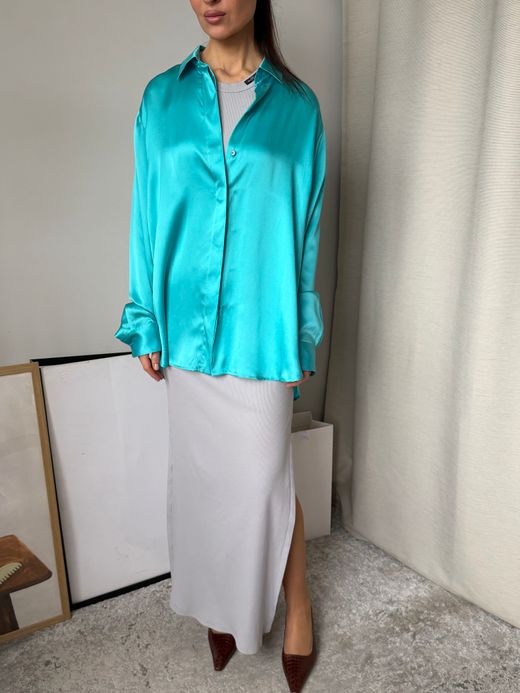 Шёлковая блузка Sashaverse, S