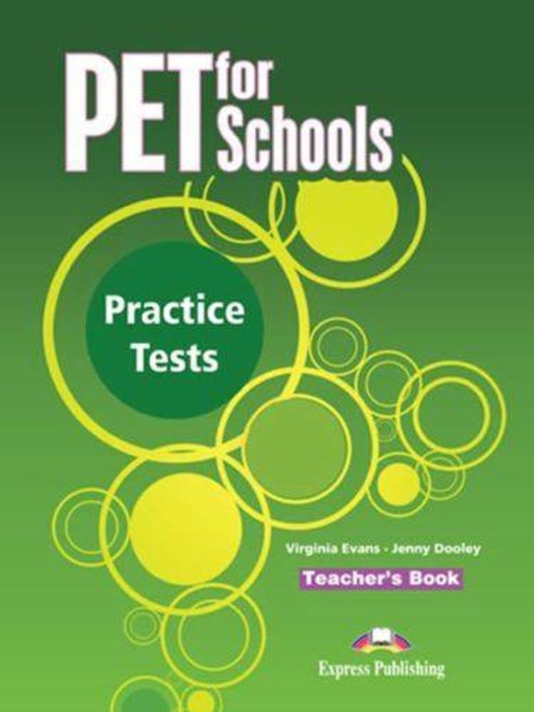 PET for Schools Practice Tests. Teacher&#39;s Book (overprinted). Книга для учителя +(аудио бесплатно)