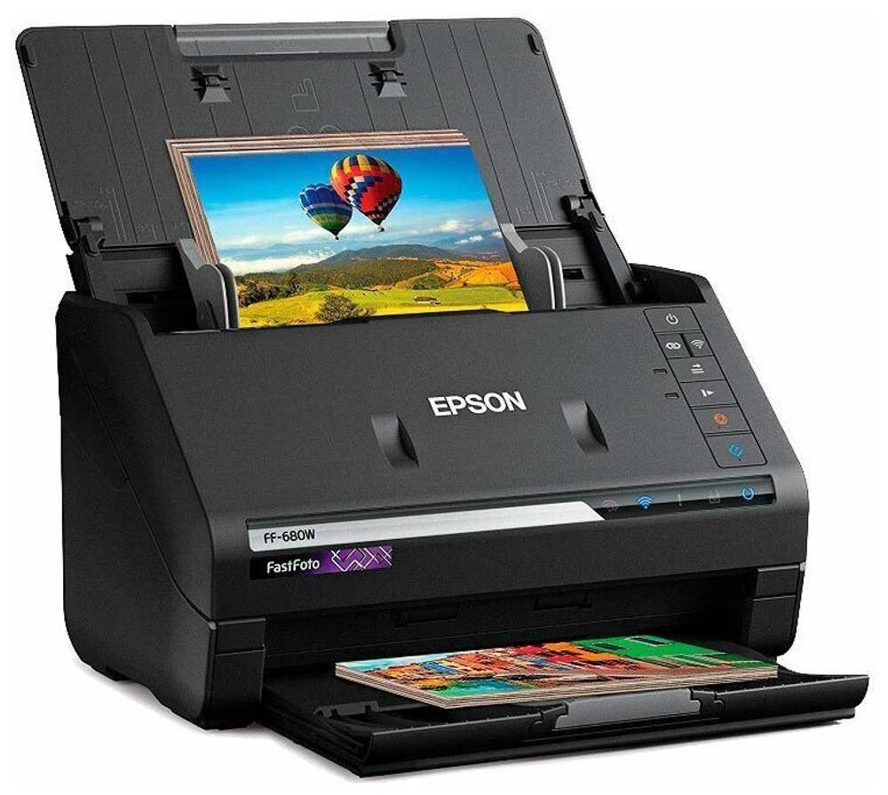 Сканер Epson FastFoto FF-680W черный