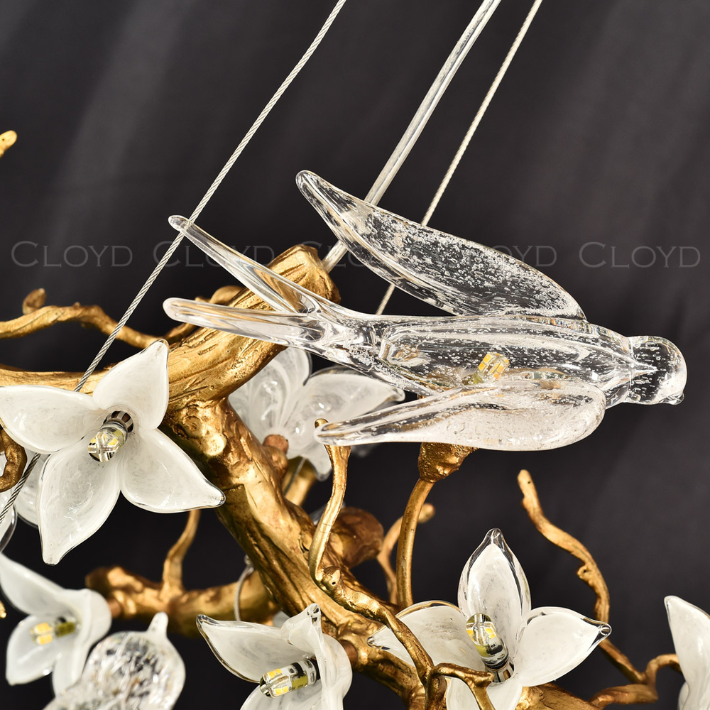 Люстра Cloyd SIRIN C22 / шир. 125 см - латунь (арт.11107)