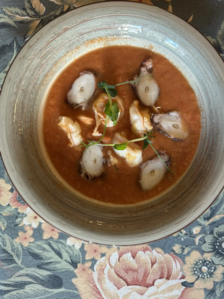 ГАСПАЧО С МОРЕПРОДУКТАМИ (310г)