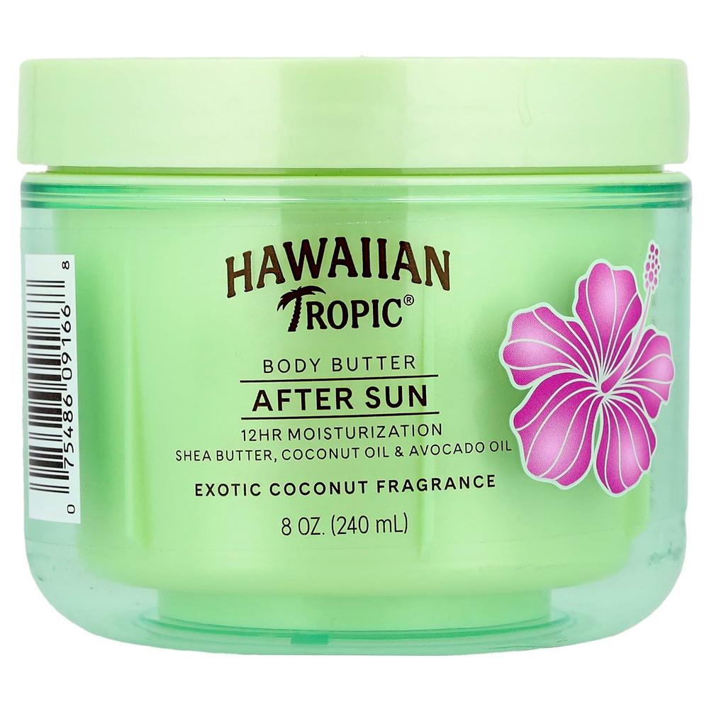 Hawaiian Tropic, Масло для тела после загара, экзотический кокос, 240 мл (8 унций)
