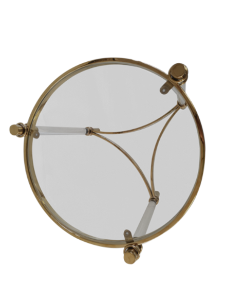 Стол журнальный Ist Casa Эклект, 53x53х62 см, золото