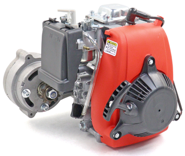 Веломотор 144F (3 лс, полный комплект для установки, ременной редуктор, 4-тактный)