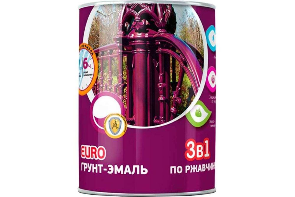 ГРУНТ-ЭМАЛЬ OLECOLOR ПО РЖАВЧИНЕ 2КГ RAL 7016