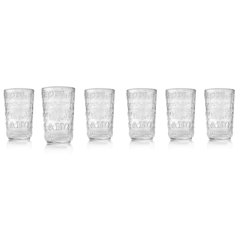 Набор стаканов для воды 6шт 500мл IVV Тематика