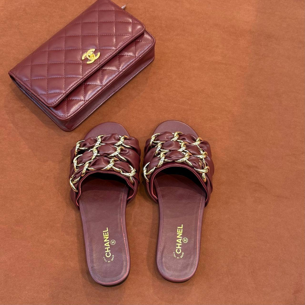Шлепанцы Chanel