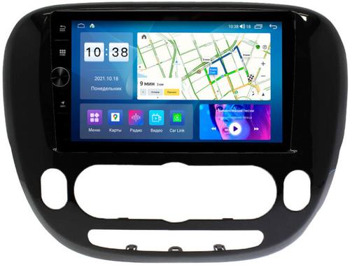 Магнитола для KIA Soul 2 2014-2019 (кондиционер, рамка глянцевая) - Parafar PF526LHDAV на Android 12, Быстрая, CarPlay, 4G SIM-слот