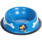 Миска из нержавеющей стали с силиконовым нескользящим ободком «ЛЮБИМЫЙ БРО», цвет синий, 16см/240мл