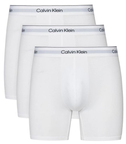 Мужские спортивные боксеры Calvin Klein Briefs Cotton Stretch 3P - белый