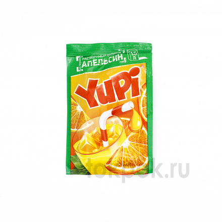 Растворимый напиток Yupi со вкусом апельсина, 15 гр