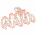 Краб для волос 10,5 см, перламутровый, розовый, MONTE VITA, 457014