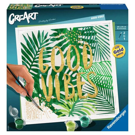 Ravensburger - CreArt Good Vibes Рисование по номерам 289998