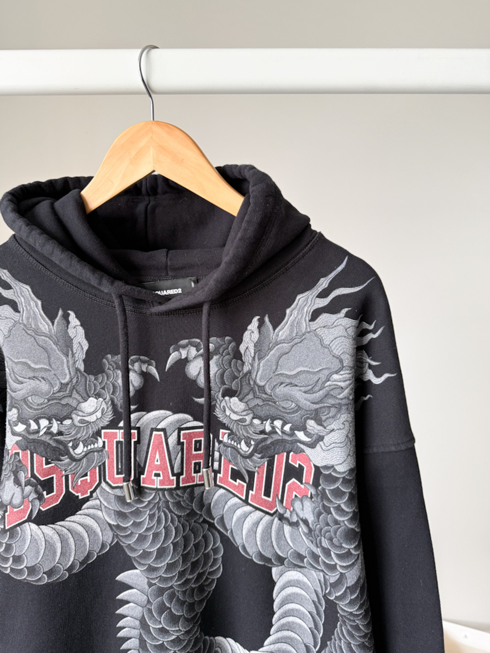 Хлопковое худи Dsquared2, XL