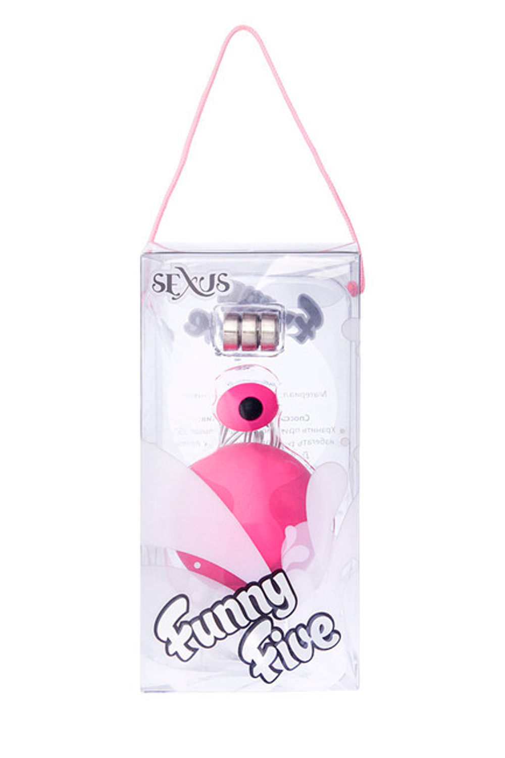 Виброяйцо розовое водонепроницаемое Funny Five (Цвет: розовый)
