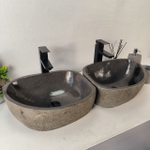 Раковина из речного камня ПАРА! RS-65347 42*33*15 0865