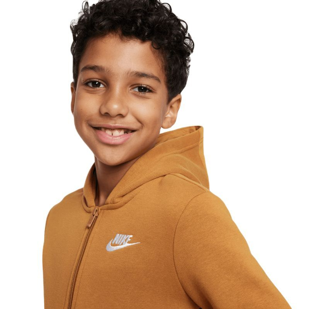Костюм теннисный Nike Boys NSW Track Suit BF Core - desert ochre/desert ochre/white