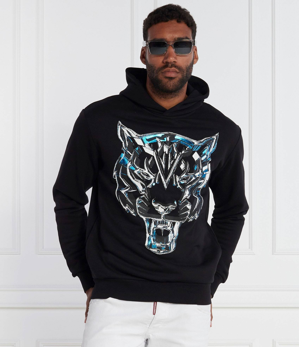 Худи Plein Sport - черный(MJB3163 SJO001N)