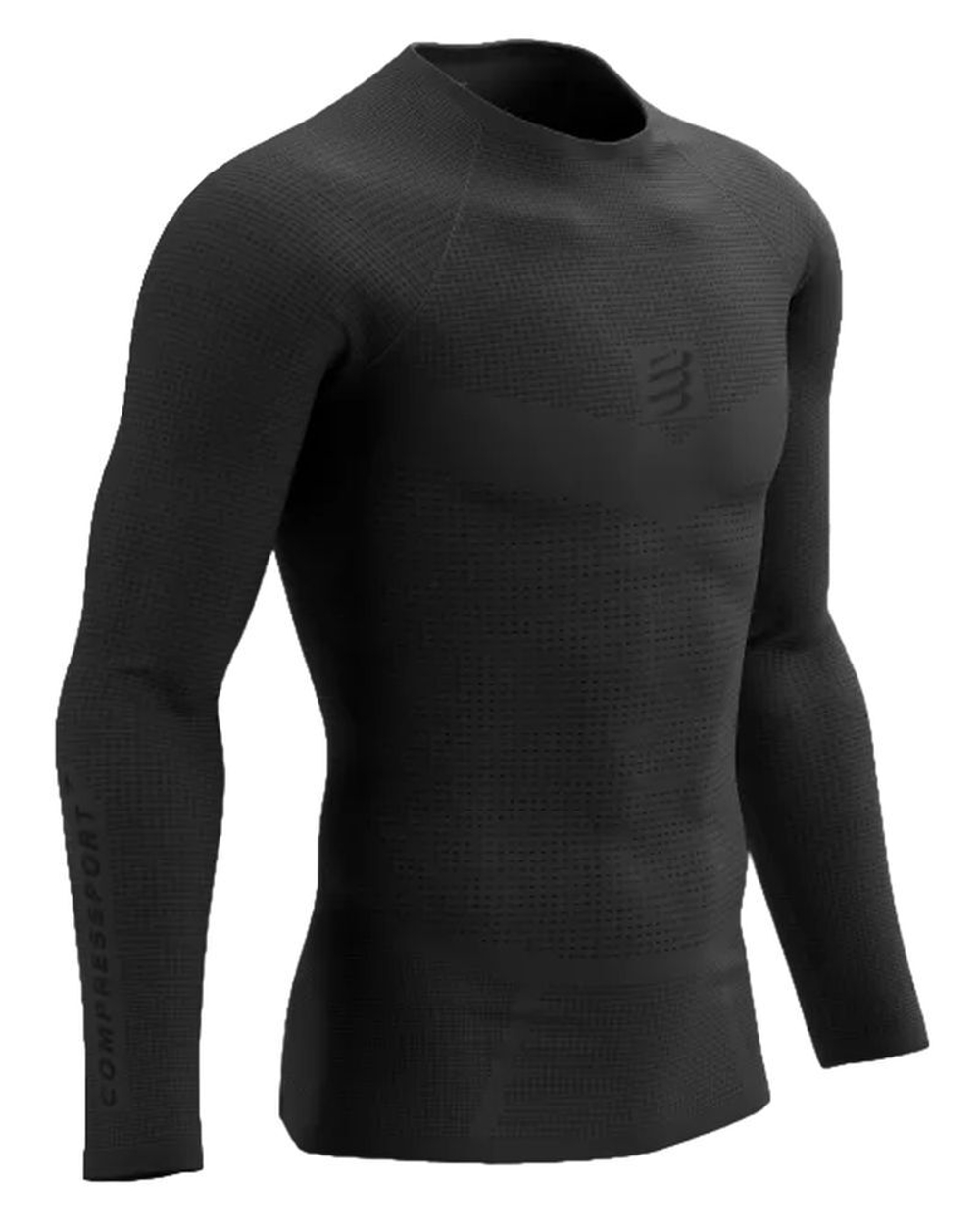 Компрессионка  Compressport On/Off Base Layer Long Sleeve Top - черный