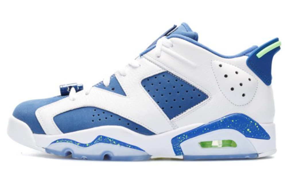 Кроссовки Jordan Air Jordan 6 Low Ghost Green (Женская размерная сетка)