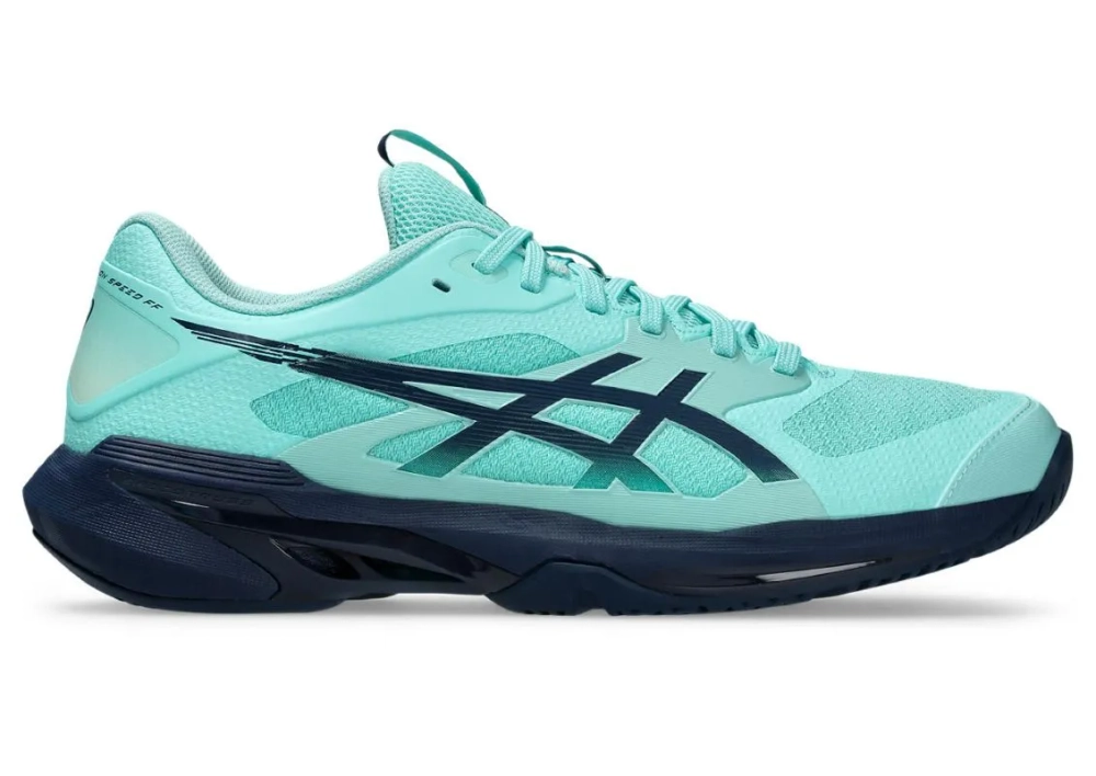 Мужские кроссовки теннисные Asics Solution Speed FF 4 - illuminate mint/night sky