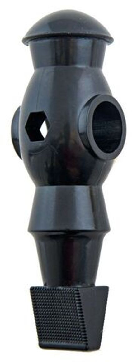 Футболист для настольного футбола на штангу диаметром 15,8 мм (черный)