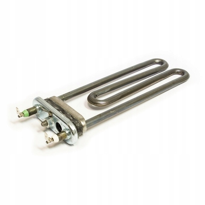 Тэн 1750W, прямой, с отверстием под датчик, L=185 мм, l=12 мм, резинка  с "юбкой"