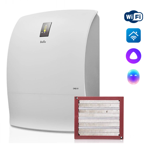 Очиститель воздуха приточный Ballu ONEAIR ASP-200SPW НС-1431459