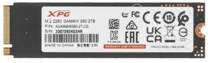 Накопитель SSD M.2 2280 ADATA AGAMMIXS60-2T-CS 2000 ГБ