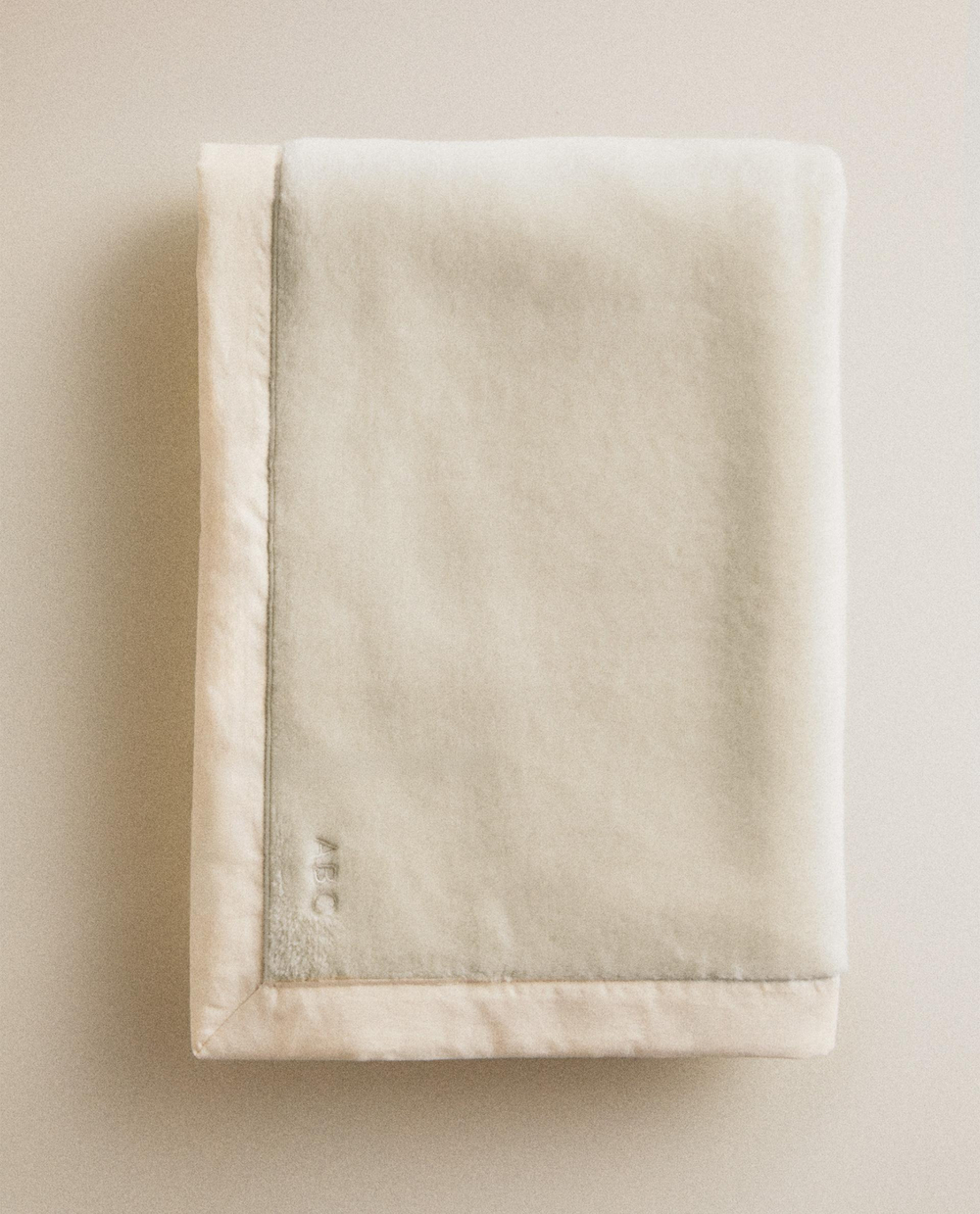 Zara Home плед детский из полиэстера, розовый, 70x100 см