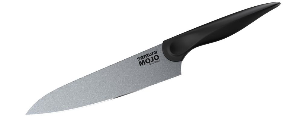 Нож кухонный Samura MOJO Шеф 20 см, корроз.-стойкая сталь, полипропилен чёрный