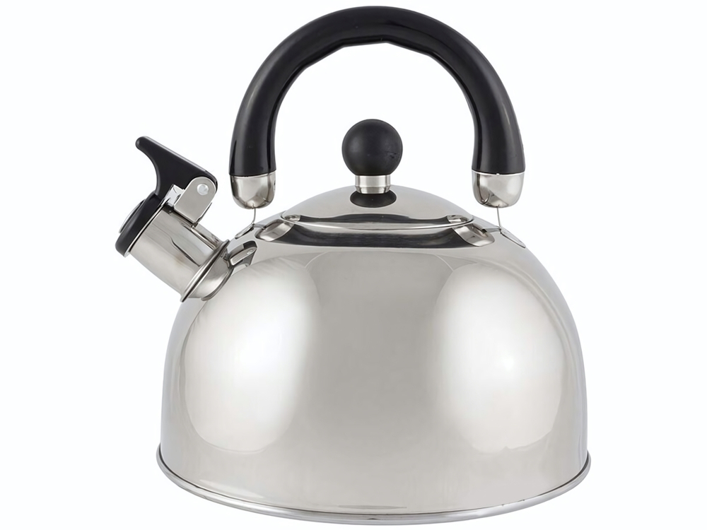Чайник 3л нерж со свистком, капсульное дно DJA-3023