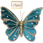 Украшение новогоднее «Нежная бабочка» 19*19 см, Зеленый