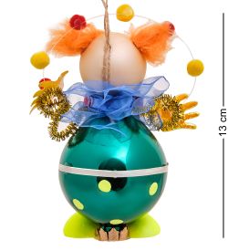 НФ-215/1 Фигурка «Клоун с шариками» ёлочное украшение