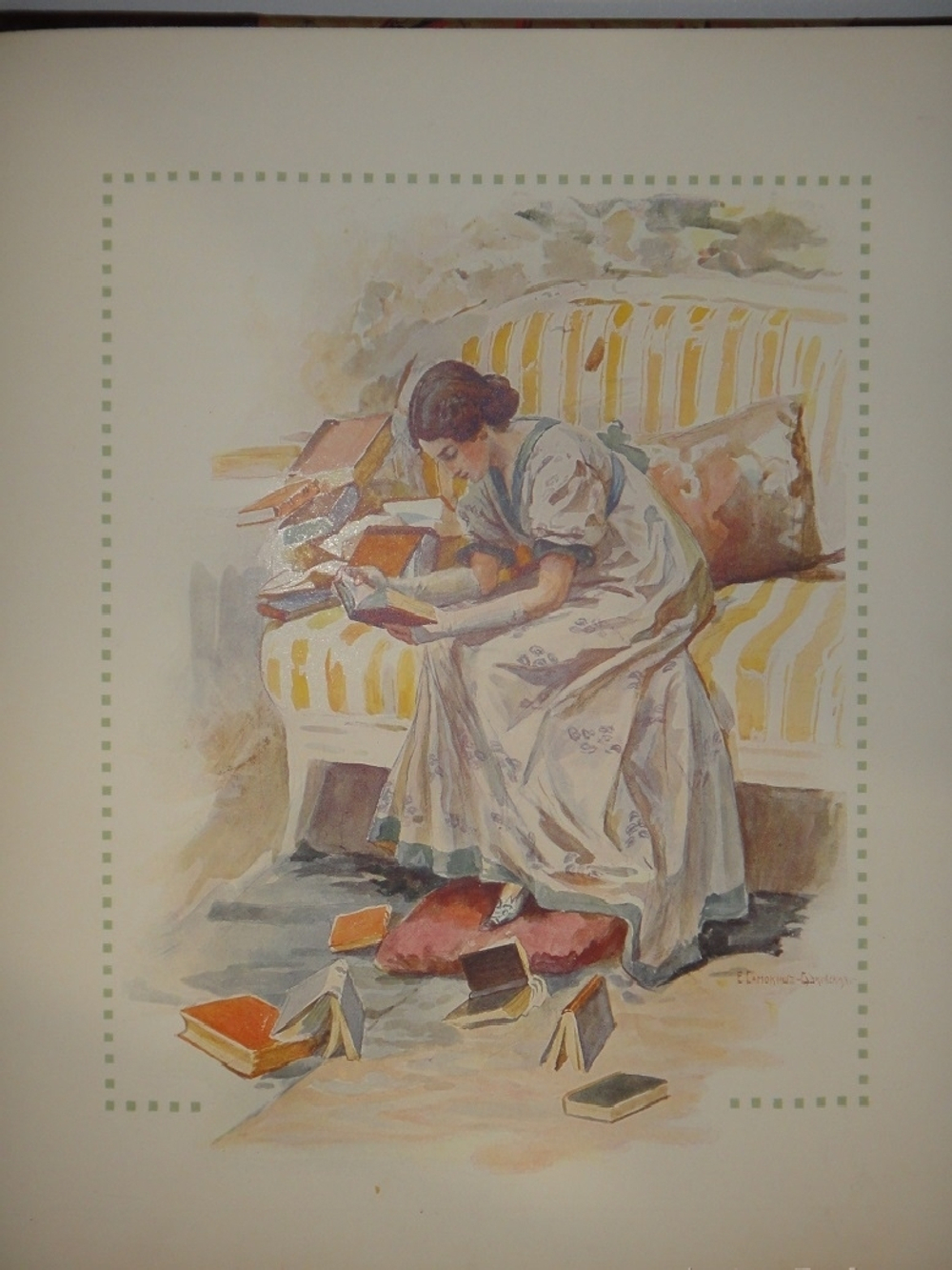 "Евгений Онегин". А.Пушкин. 1908г.