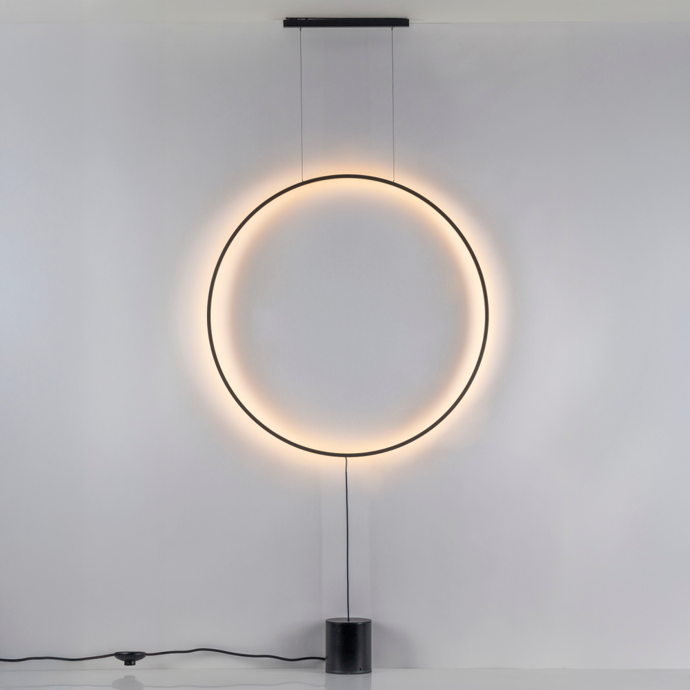 738657 Светильник подвесной UNDINE 20W LED 936LM 120G ЧЕРНЫЙ 3000K