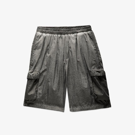 NLN_GMD_SHRTS Metal Effect Grey